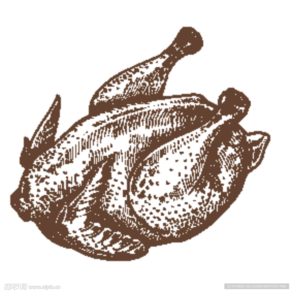 餐饮食物插画元素