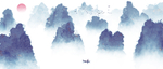 中国风新中式山水画