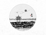 中国风新中式山水画