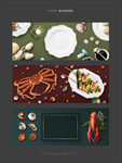 美食banner