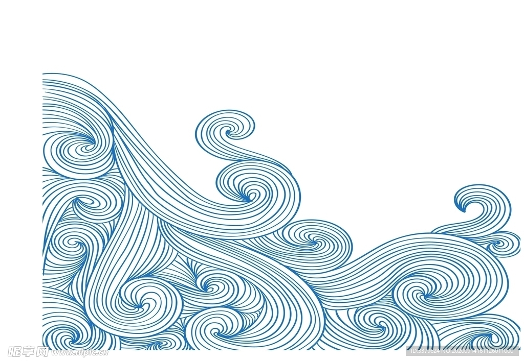 波浪纹