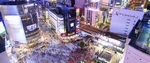 城市夜景灯光大楼建筑