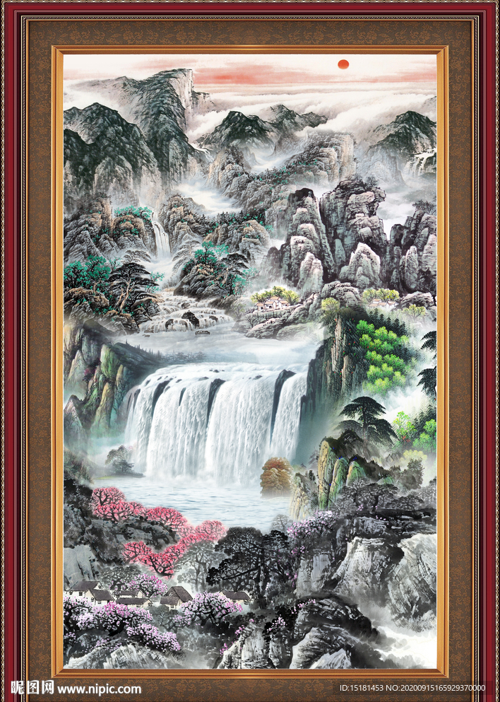 山水风景图