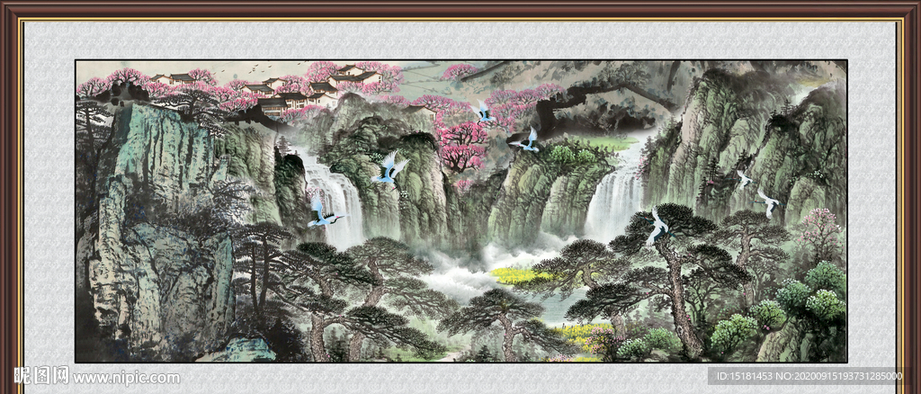 客厅风景画