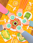团圆插画 聚餐插画