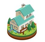 屋顶出租房屋