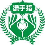 绿手指中药敷贴LOGO
