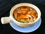 灵菇鲍汁煲