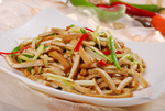 苋黄炒豆腐