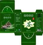 茶叶展开图