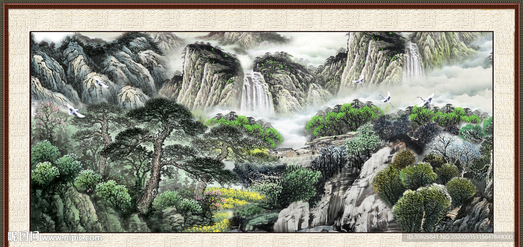 新中式 国画