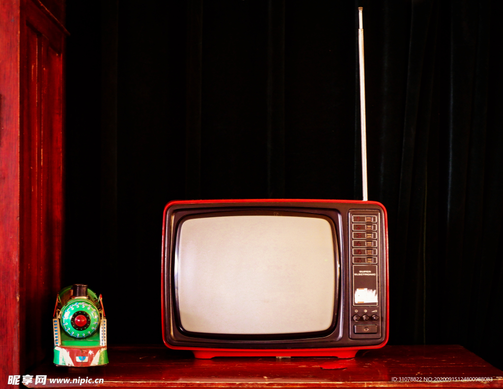 复古古董电视机