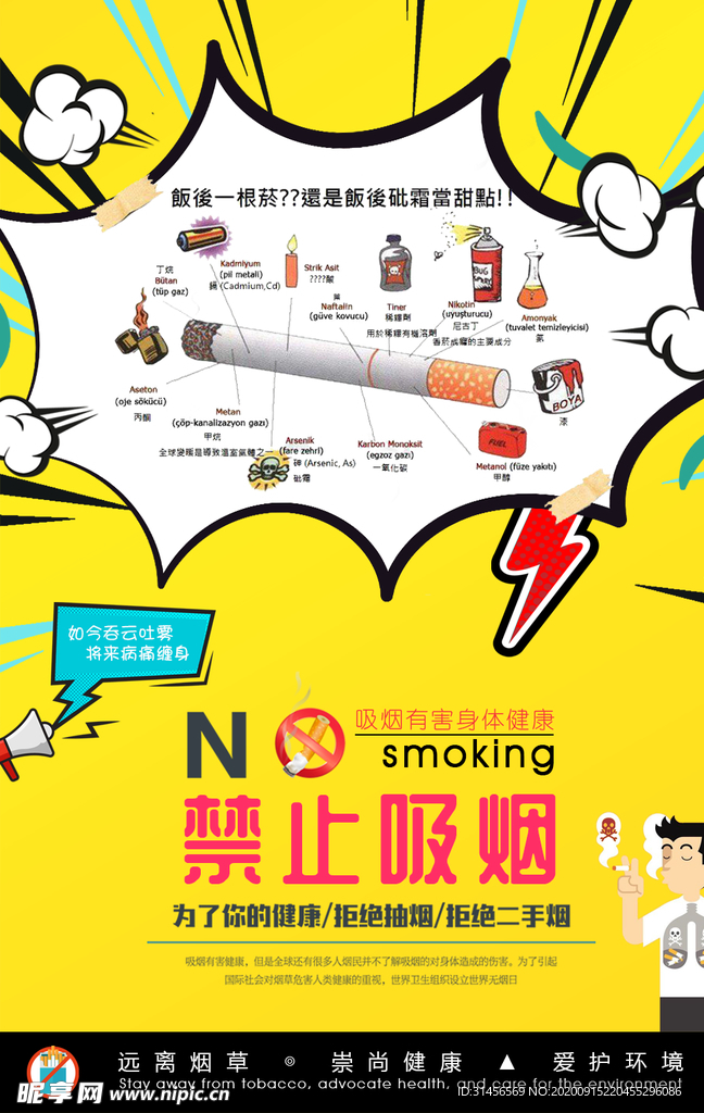 禁止吸烟