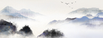 中国风新中式山水画