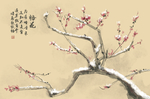 中国风新中式山水画