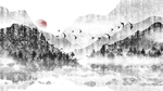 中国风新中式山水画