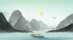中国风新中式山水画