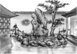 中国风新中式山水画