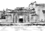 中国风新中式山水画