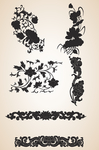 欧式花纹