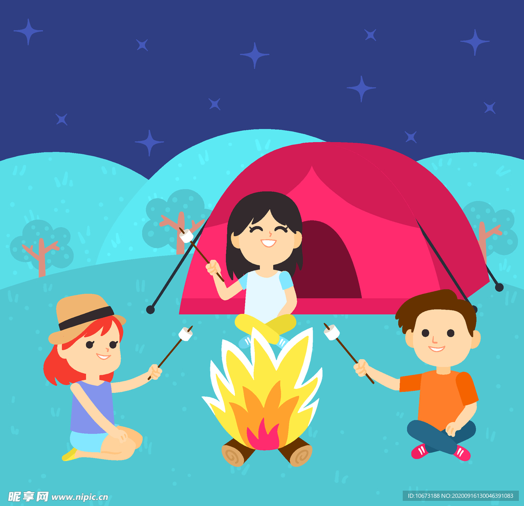 露营