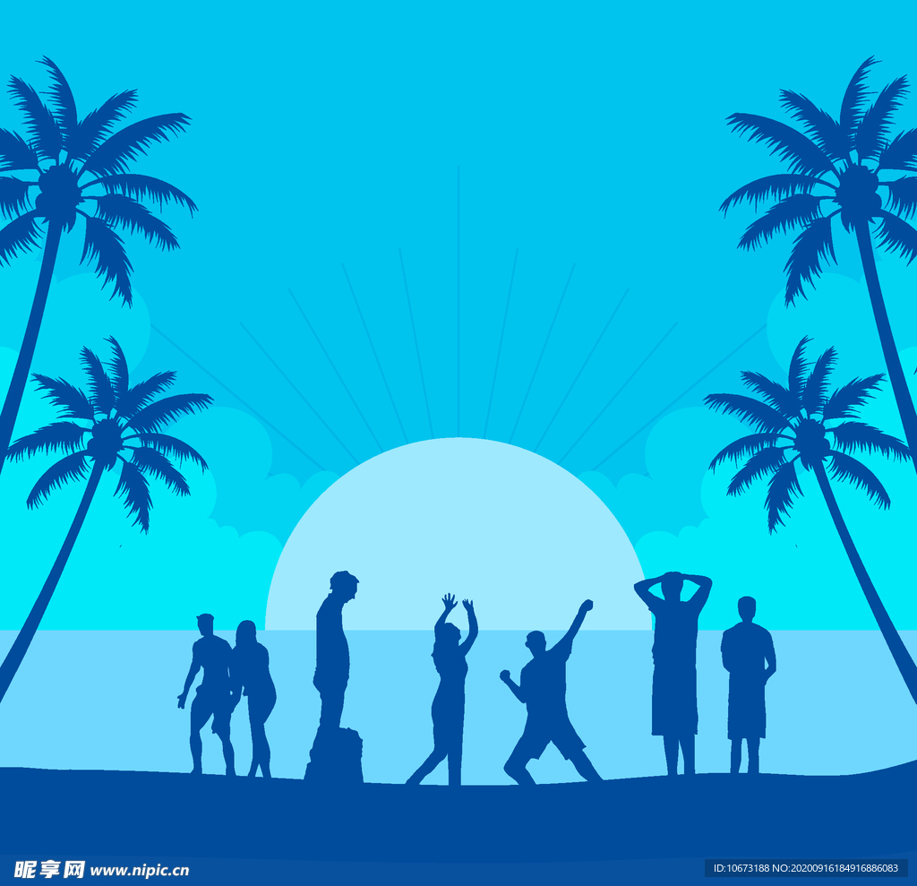 人物剪影