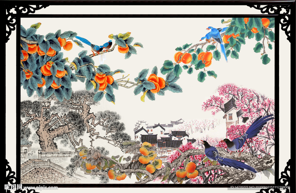 国画花鸟