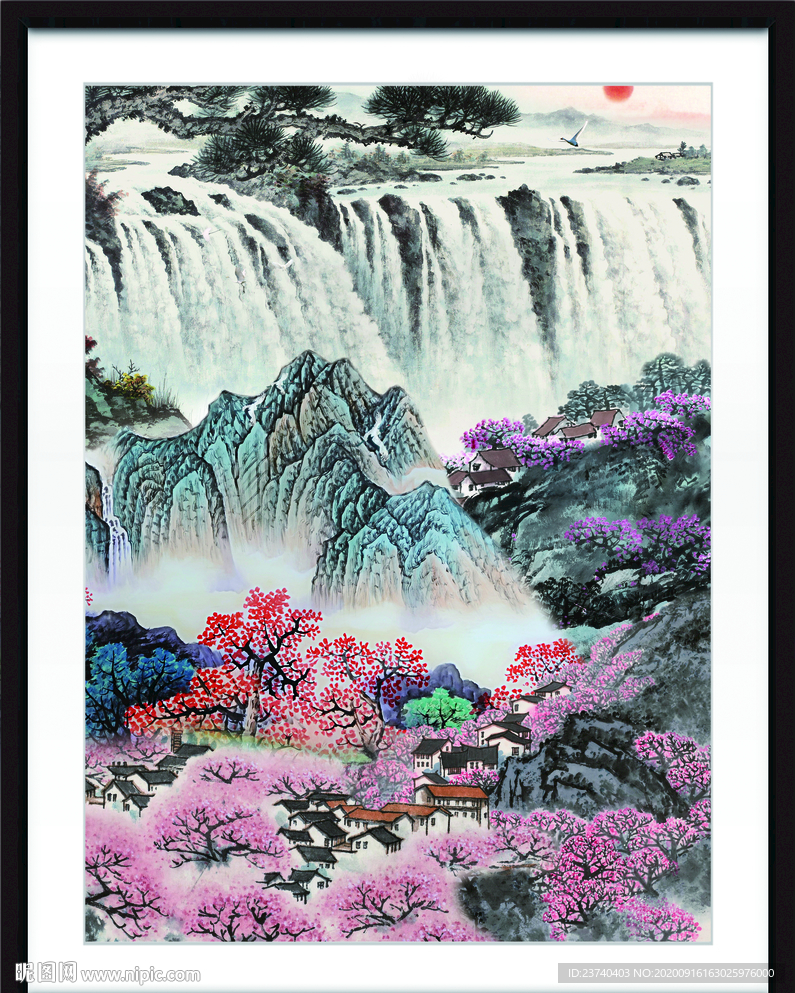 山水装饰画