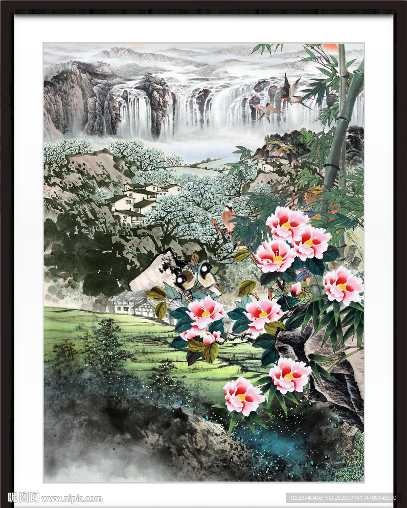 山水装饰画
