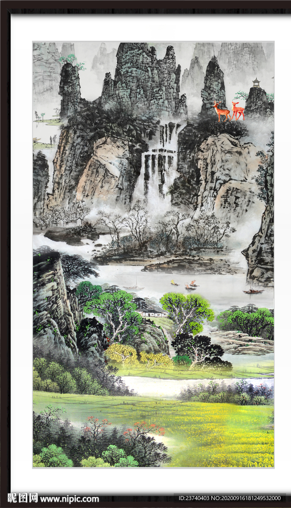 山水装饰画
