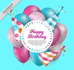 生日礼帽贺卡