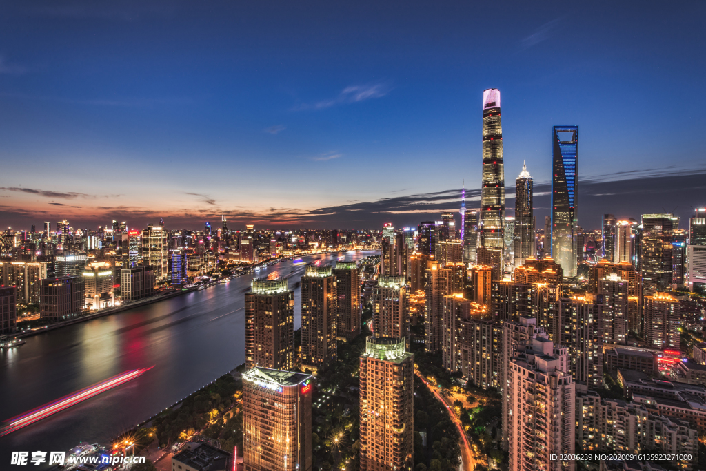 上海城市夜景