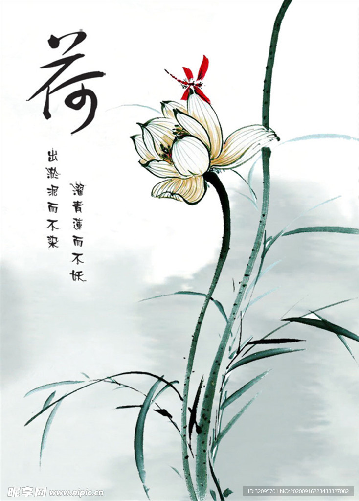 荷花玄关