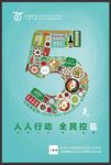 中国减盐周宣传活动海报