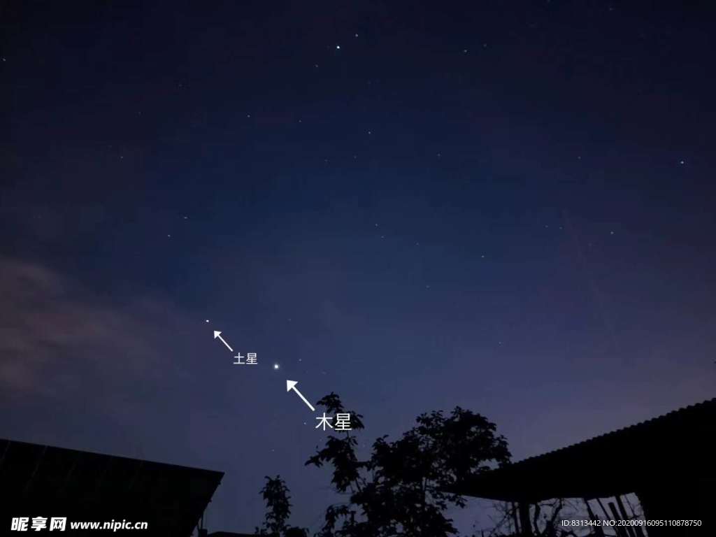 夜晚的星星