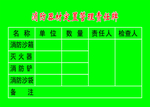 消防器材定置管理牌