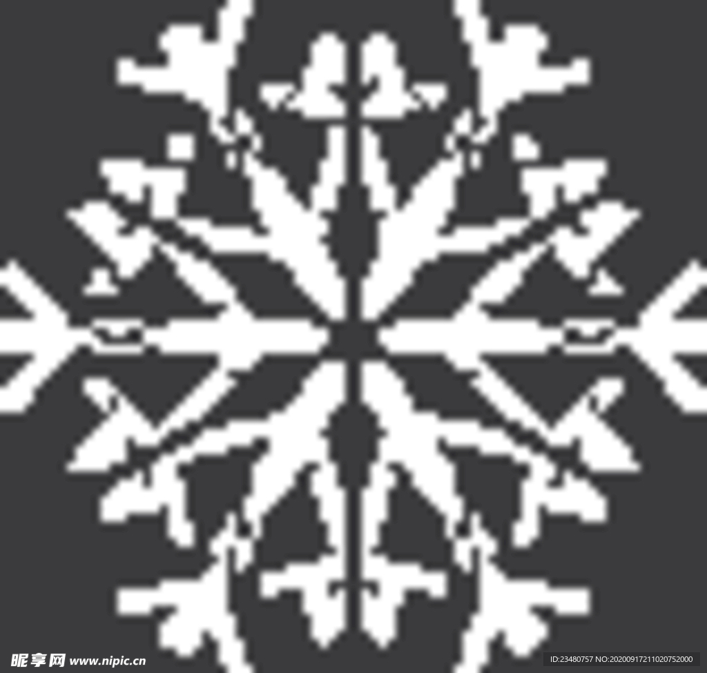棱镜雪花