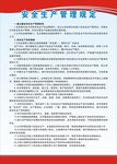 安全生产管理规定