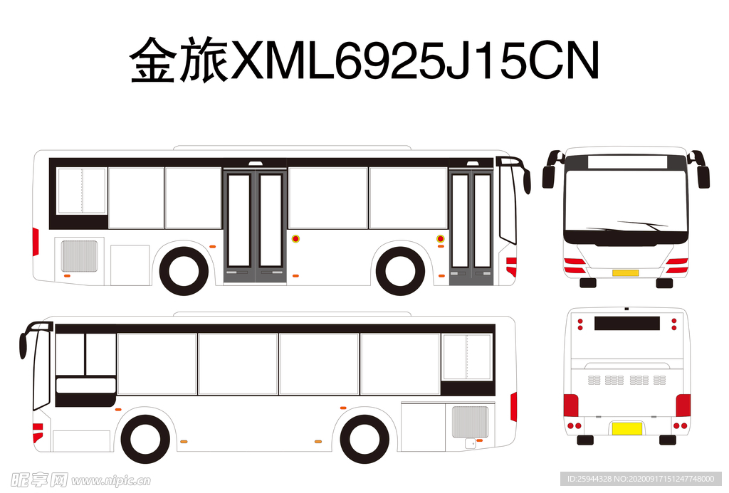 金旅XML6925J15CN