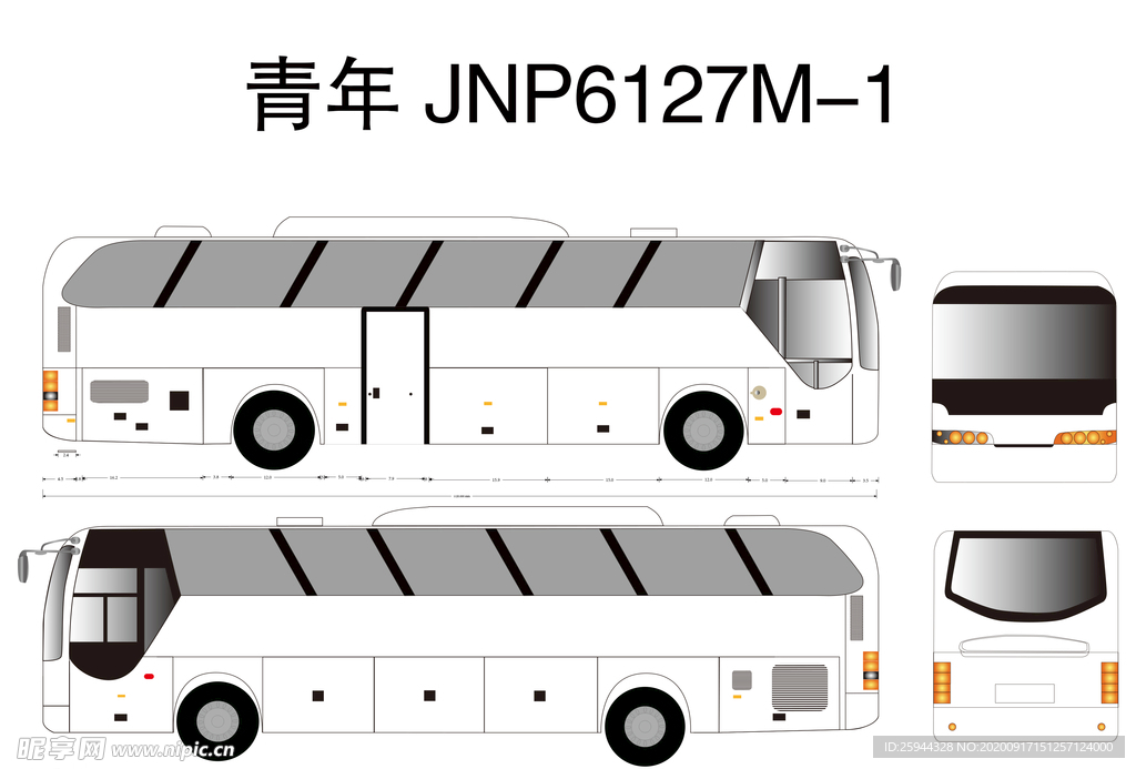 青年 JNP6127M-1