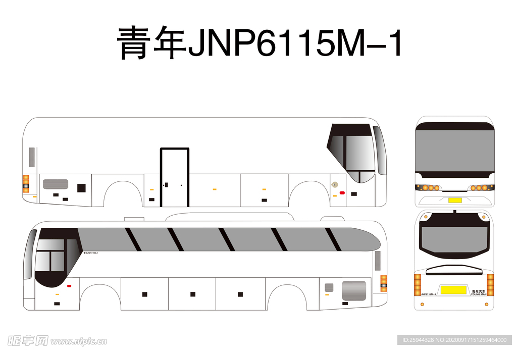 青年JNP6115M-1