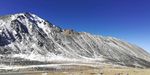蓝天雪山风景