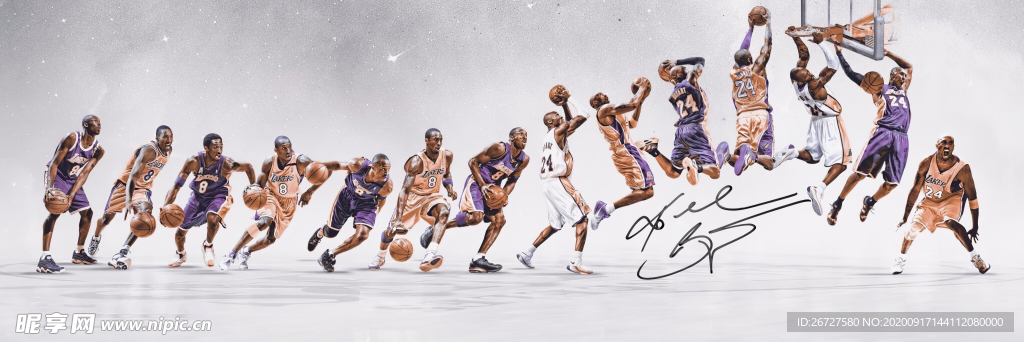 NBA 篮球 球星 Kobe