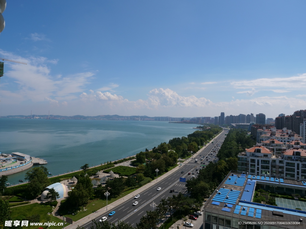 滨海海景