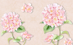 花卉背景墙