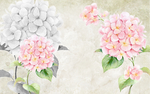 花卉背景墙