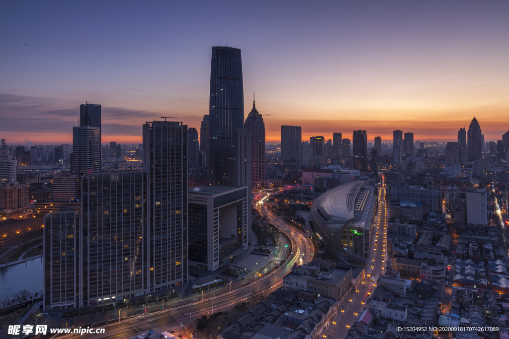 天津夜景