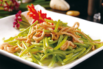 皇帝菜炒肉丝