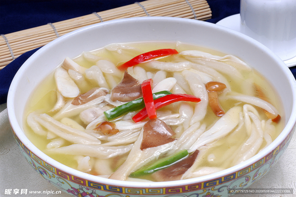 野菌烩面柳