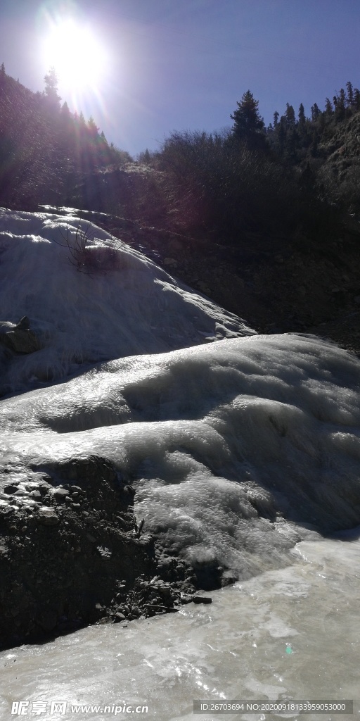 冰山雪地